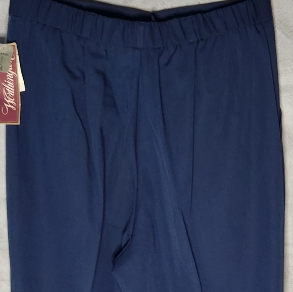 Worthington Plus Size Pleated Straight Leg Dress Pants Suitable For Work - Picture 10 of 11